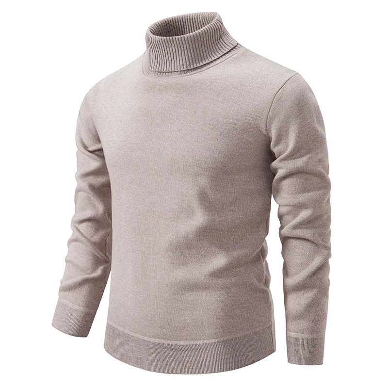 Soft Men's Wool Crew Neck Winter Sweater