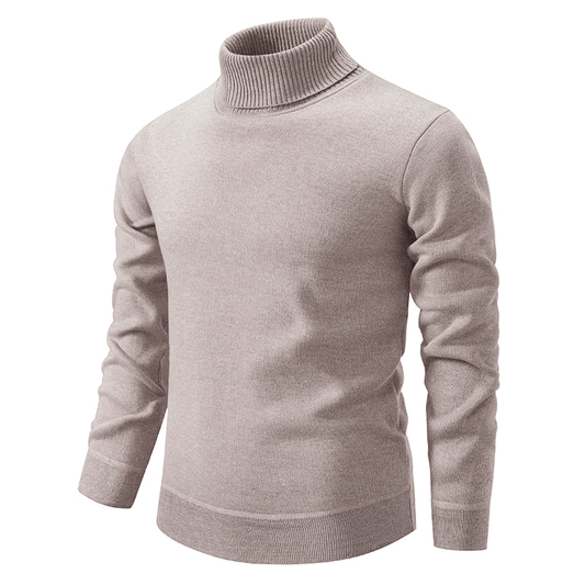 Classic Men's Turtleneck Sweater - VogeLuxe