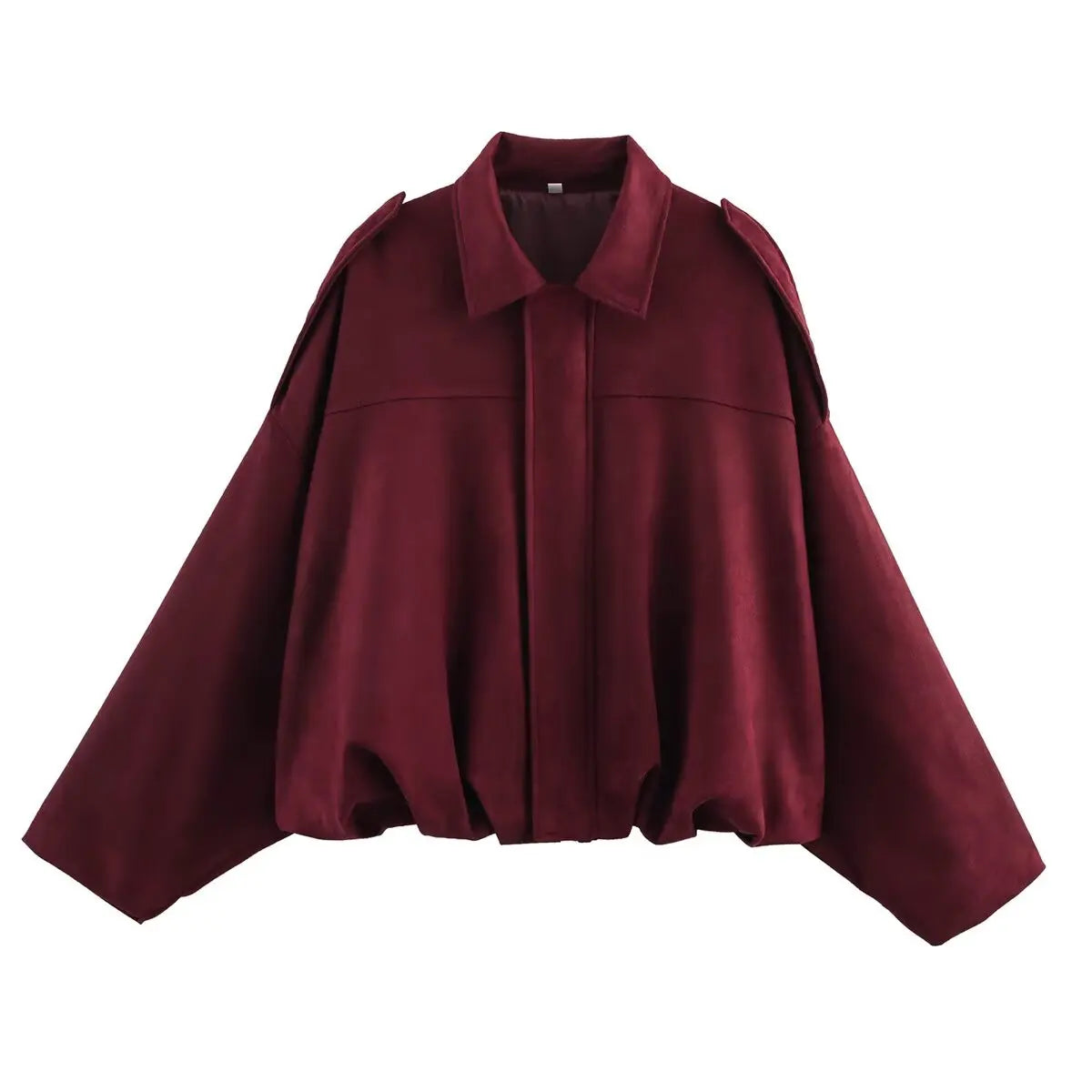 Large Leather Aviator Jacket