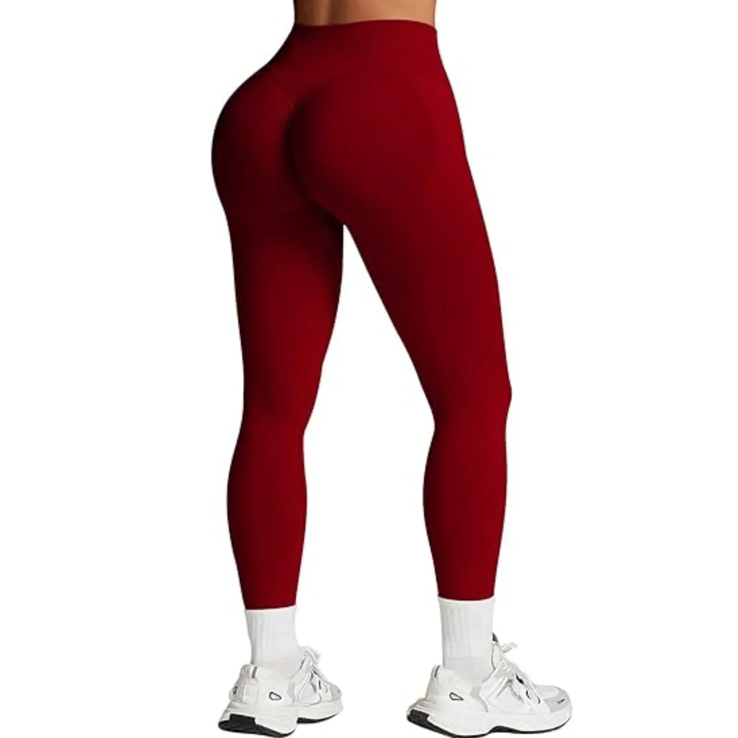 Comfortable High-Waist Yoga Pants – Quick Dry Athletic Fit