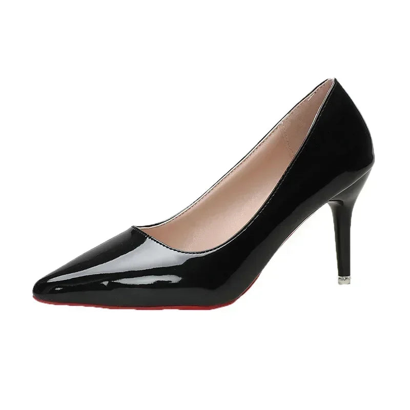 Luxury Red Stiletto Heels for Women