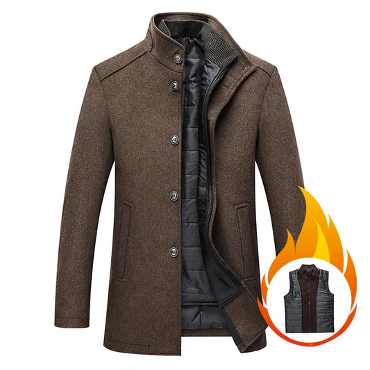 Waterproof Breathable Mens Parka Vest - VogeLuxe