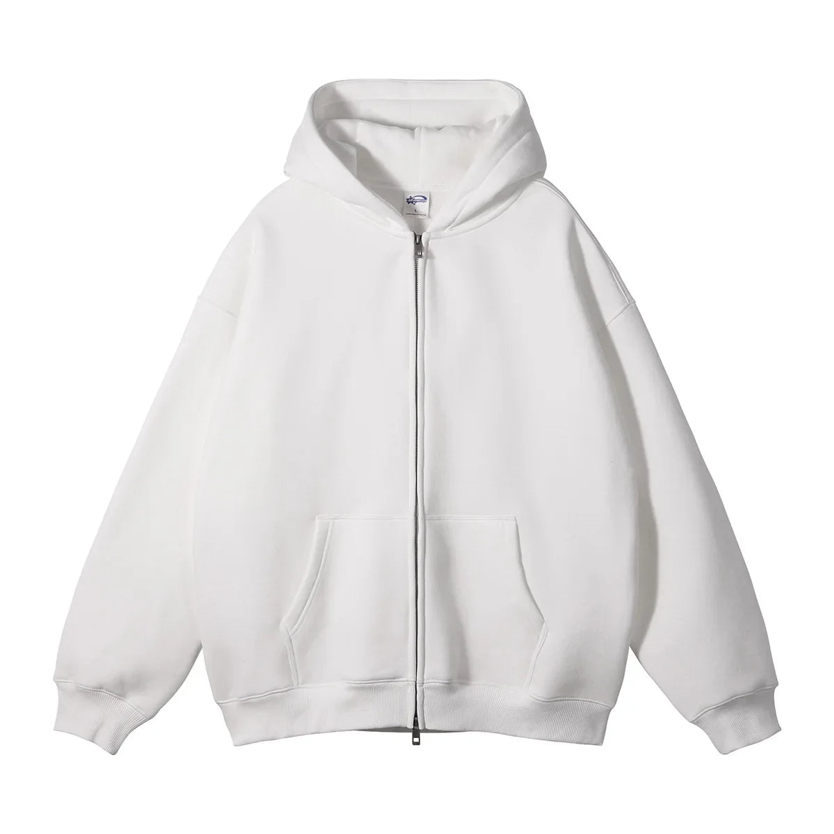 Warm Thick Fleece Zip Up Hoodie Jacket