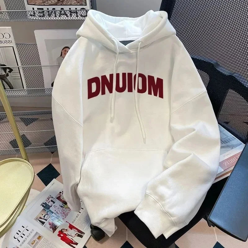 Cozy Fleece Hooded Oversized Sweatshirt - VogeLuxe