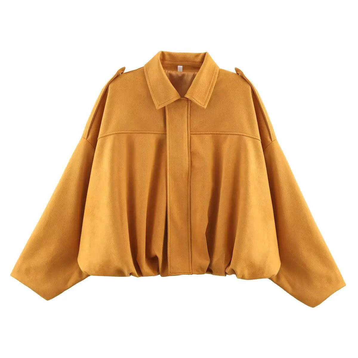 Large Leather Aviator Jacket