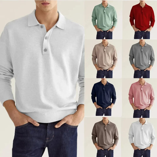 Classic Fit Men's Polo Shirt – Regular Fit Crew Neck Top - BritishElegance