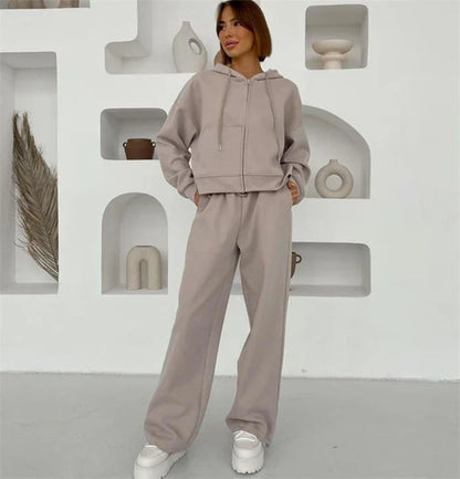 Ladies' Fleece Tracksuit Set