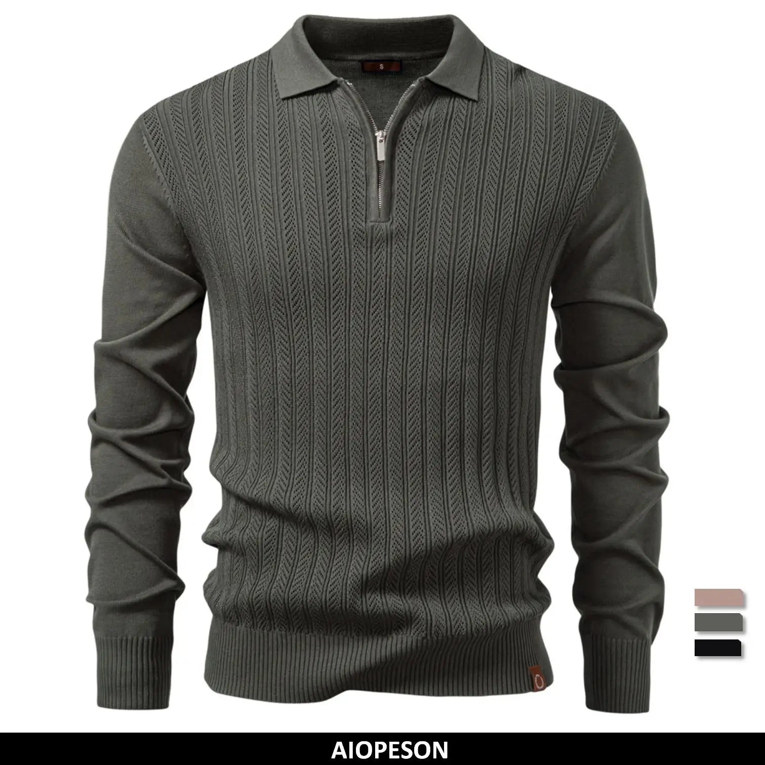 Stylish Embroidered Polo Shirt - Slim Fit Mens Casual Wear - BritishElegance