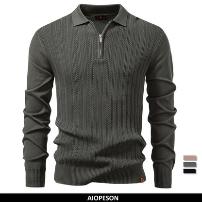 Stylish Embroidered Polo Shirt - Slim Fit Mens Casual Wear - BritishElegance