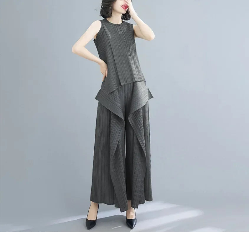 Slim Fit Women's Mermaid Leg Pants Elegant Style