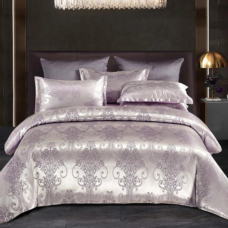 Soft Luxe Patterned Duvet Cover Set