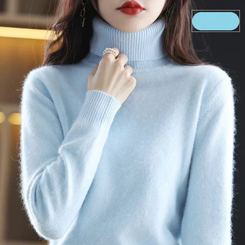 Luxurious Soft Cashmere Crew Neck Sweater