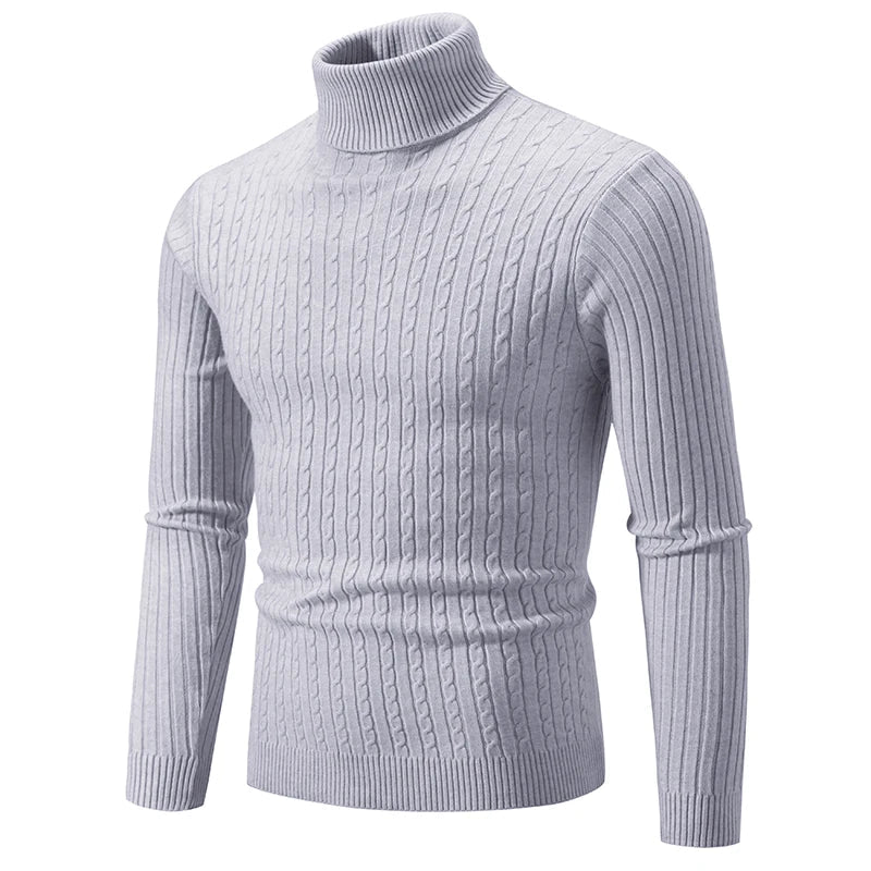 Men's Warm Crew Neck Knit Sweater