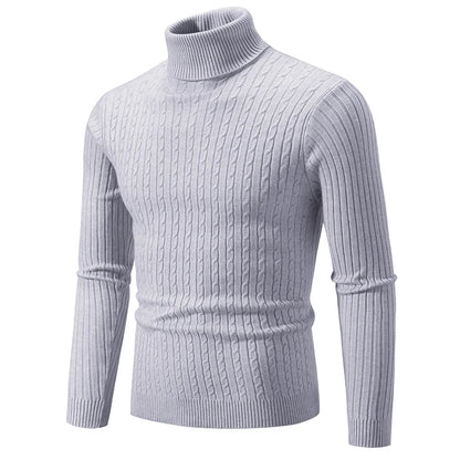 Men's Warm Crew Neck Knit Sweater