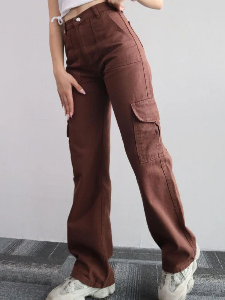 Retro Classic Baggy Combat Jogger Pants