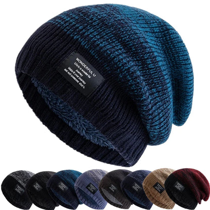 Soft Warm Fuzzy Winter Beanie for Women - BritishElegance