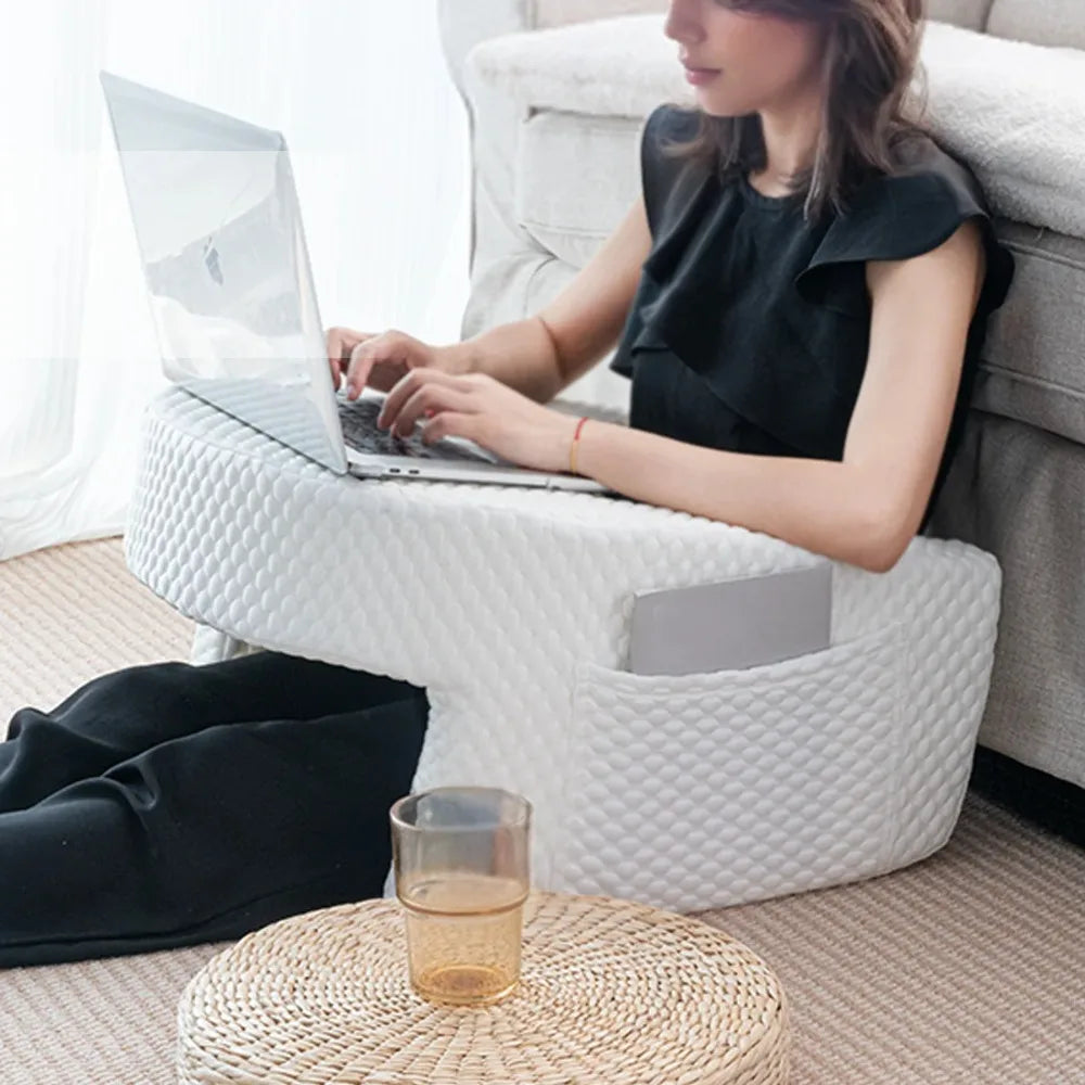 Comfortable Reading Pillow With Built-In Arm Rest - VogeLuxe