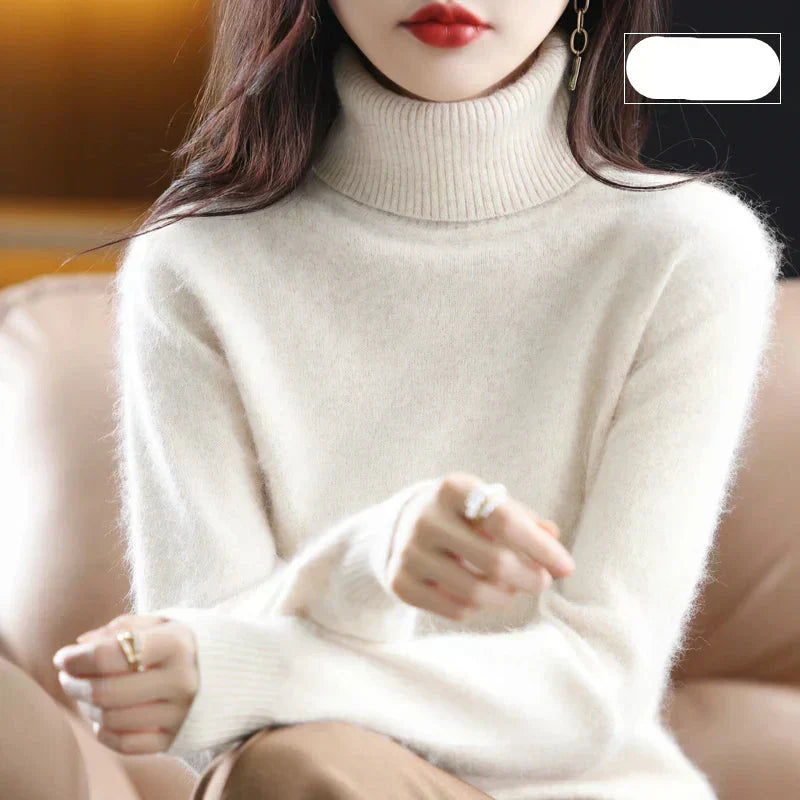 Luxurious Soft Cashmere Crew Neck Sweater