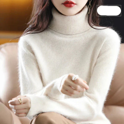 Luxurious Soft Cashmere Crew Neck Sweater