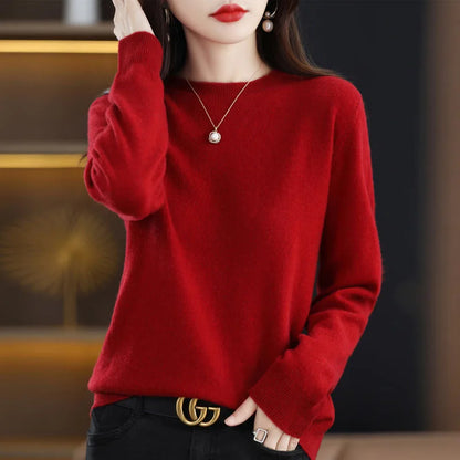 Soft Merino Wool Women's Warm Sweater