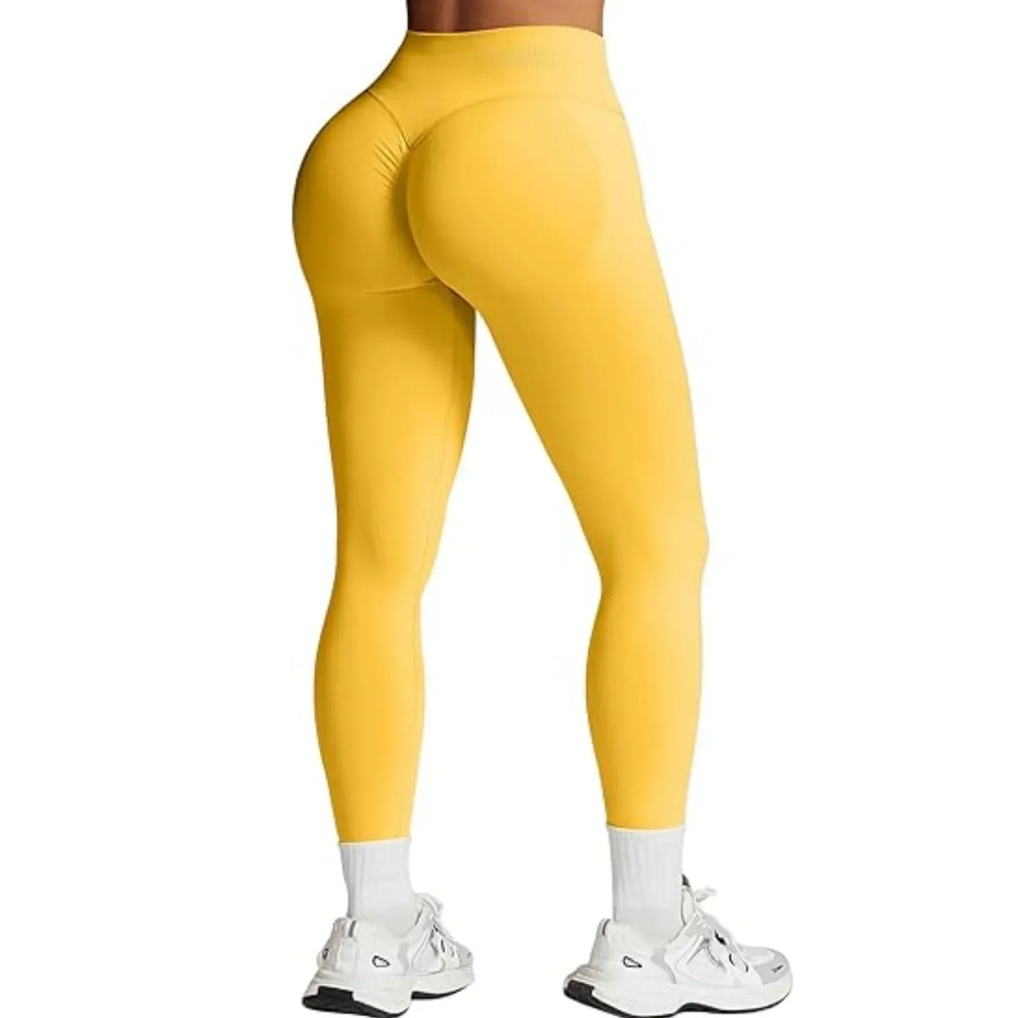 Comfortable High-Waist Yoga Pants – Quick Dry Athletic Fit