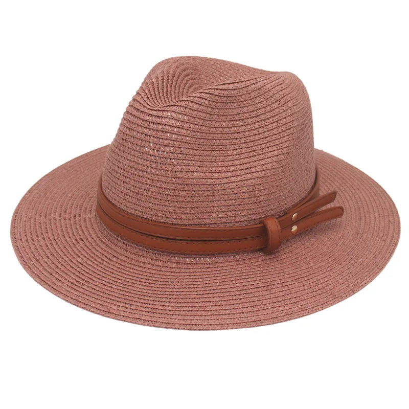 Lightweight Natural Fiber Summer Sun Hat