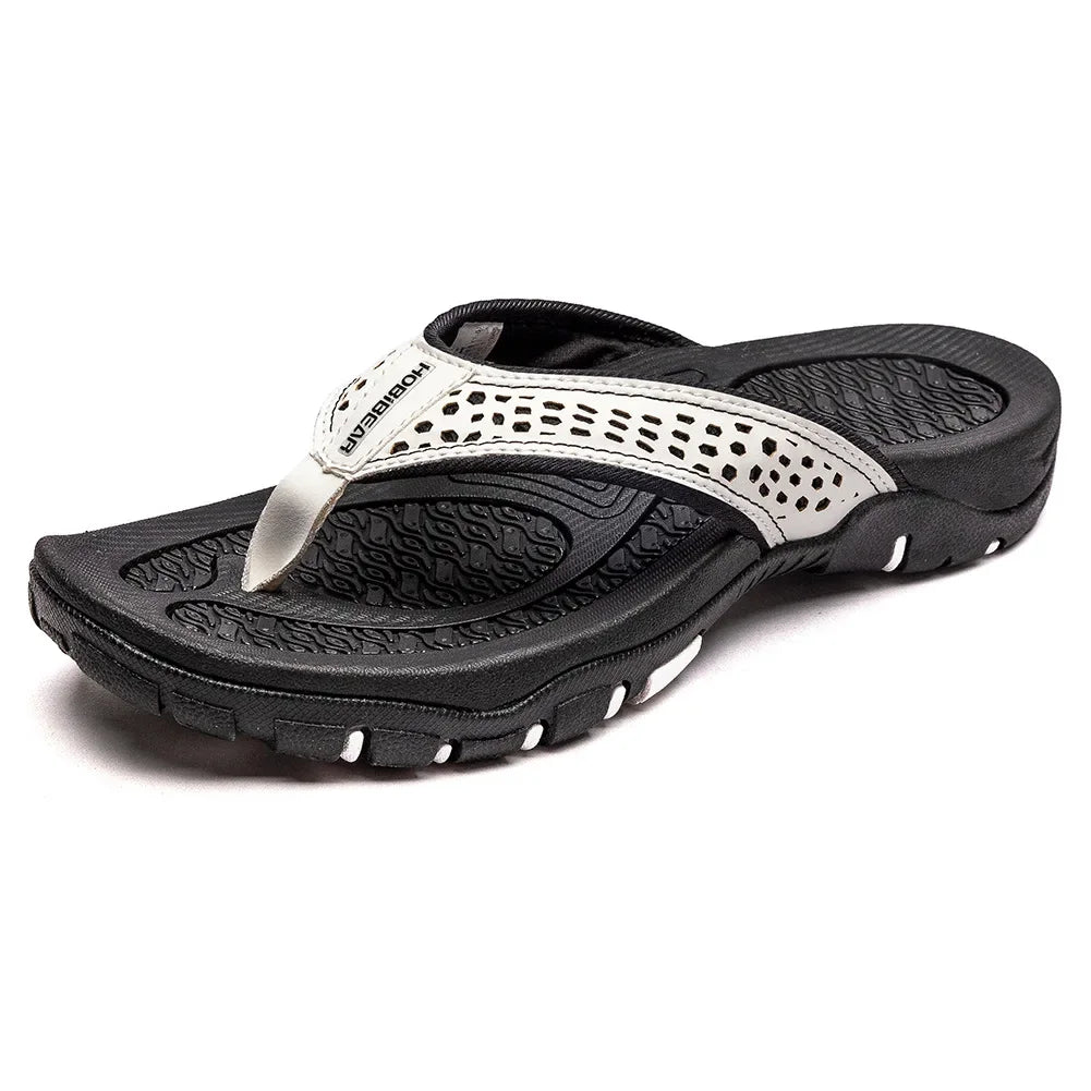 Men's Waterproof Beach Flip Flops - Breathable Summer Shoes