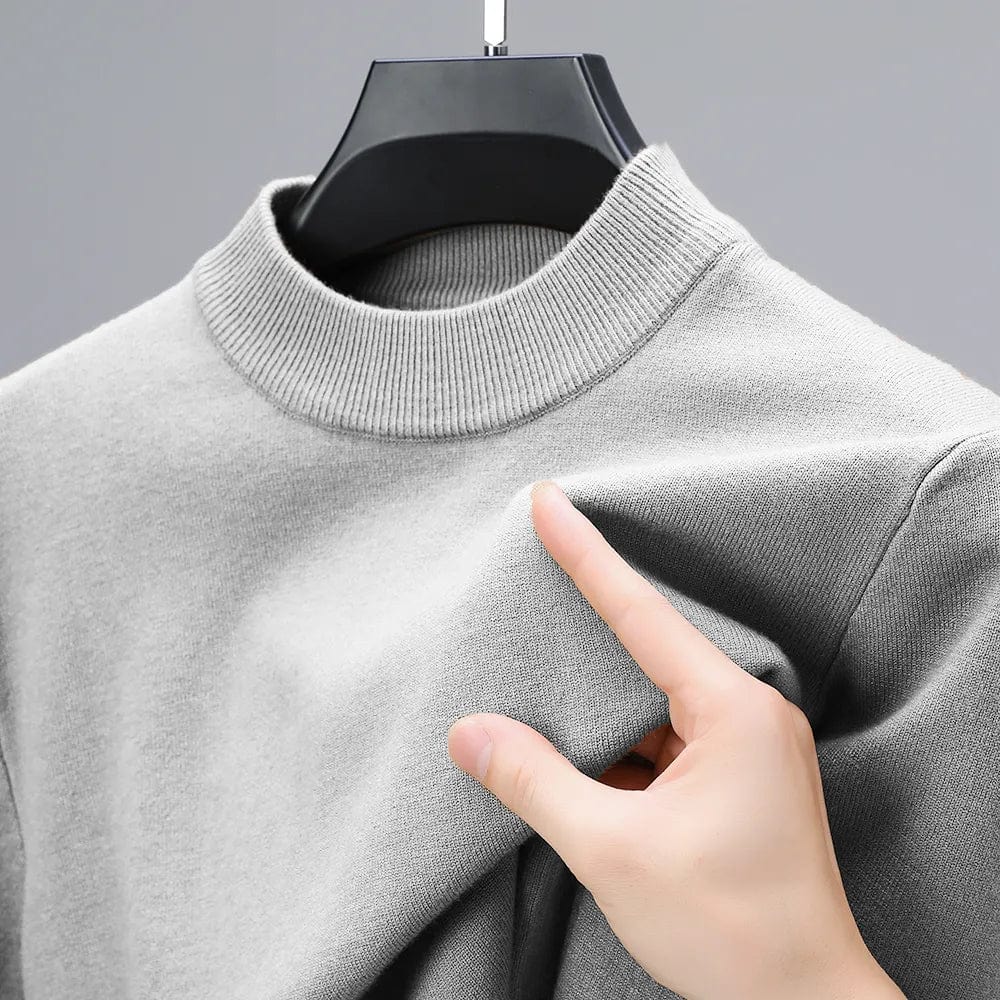 Classic Mens Plain Cashmere Sweater