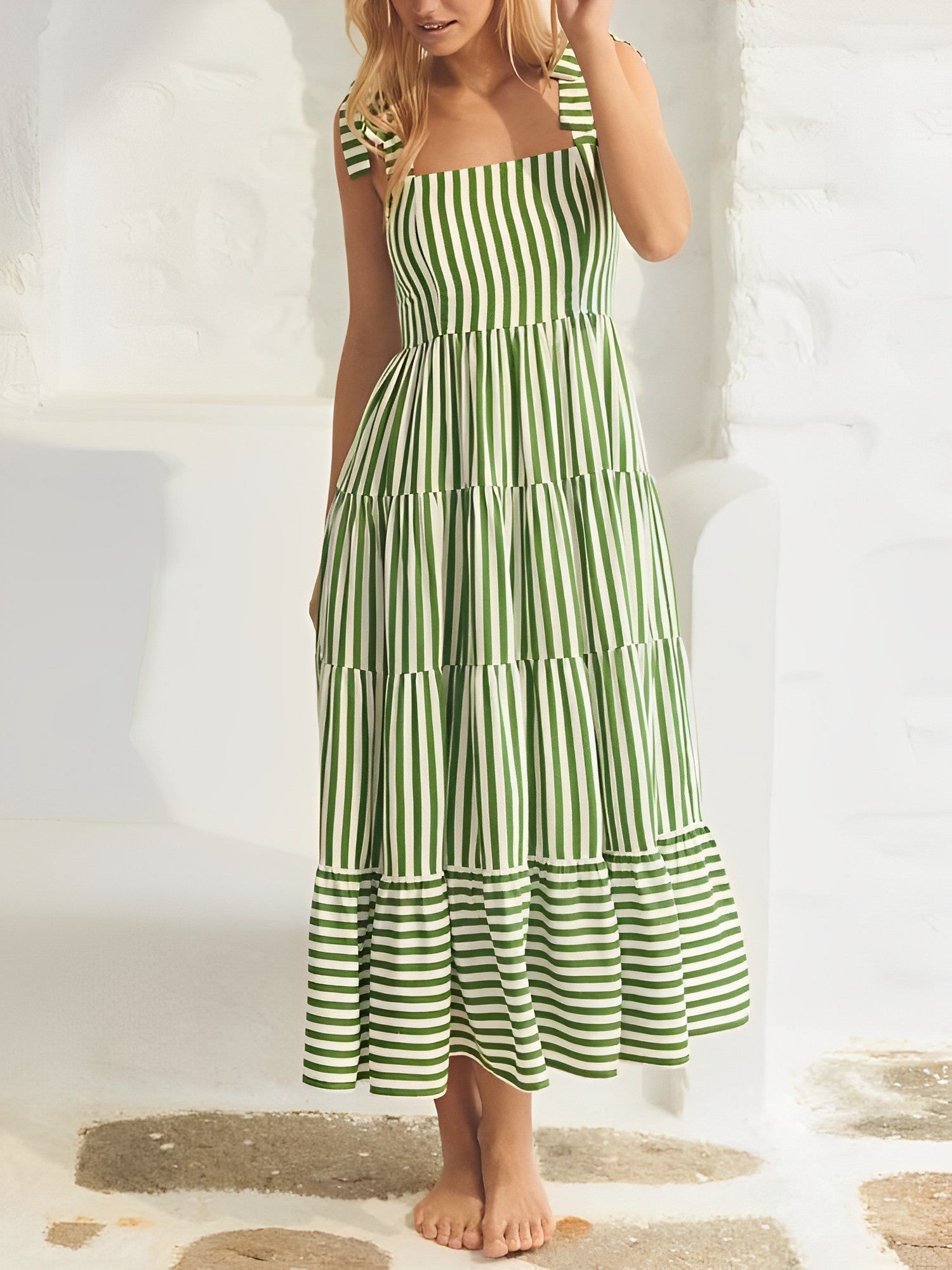 Sunny Sleeveless Women's Casual Summer Dress - VogeLuxe