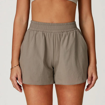 Slimming Waist Yoga Running Shorts