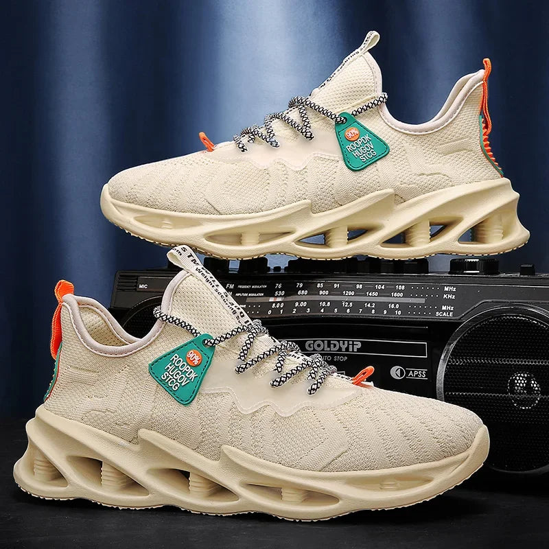 Men's Ventilated Air Running Shoes – Ultra Light Sneakers