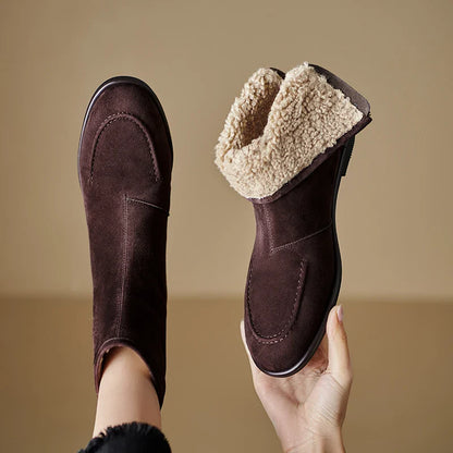 Luxury Suede Chelsea Boot Ankle Shoes