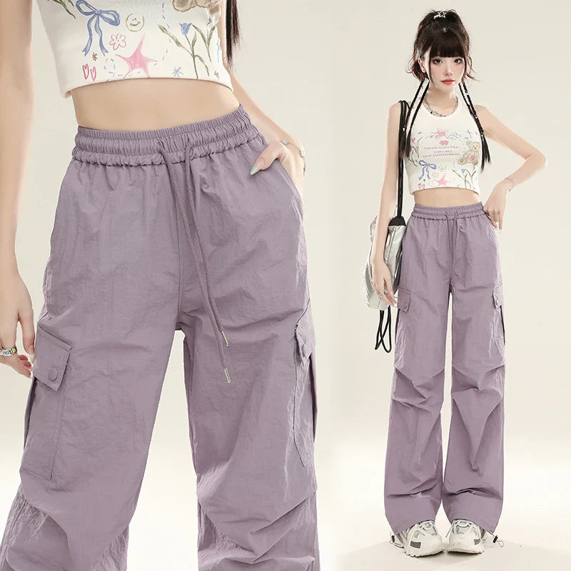 Comfy Summer Loose Fit Cargo Pants