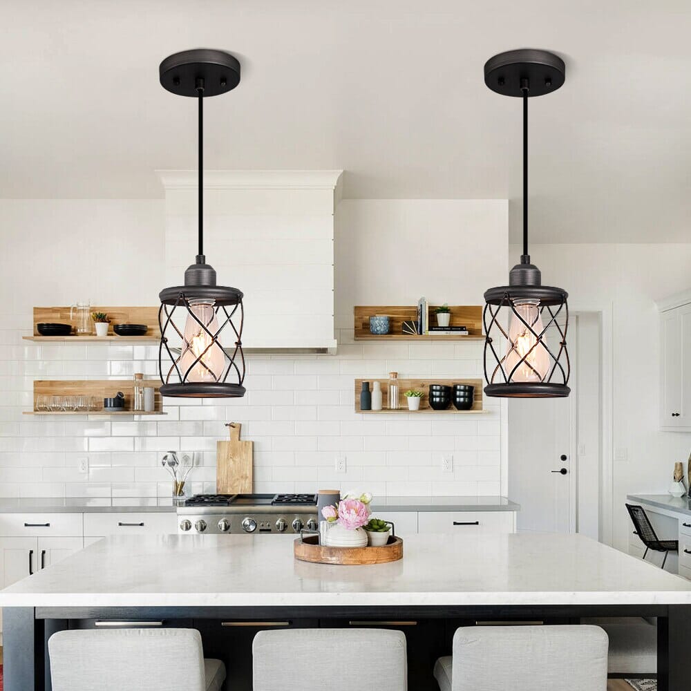 Industrial Chic Hanging Lights