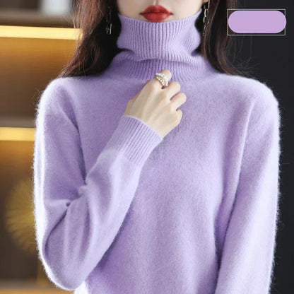 Luxurious Soft Cashmere Crew Neck Sweater
