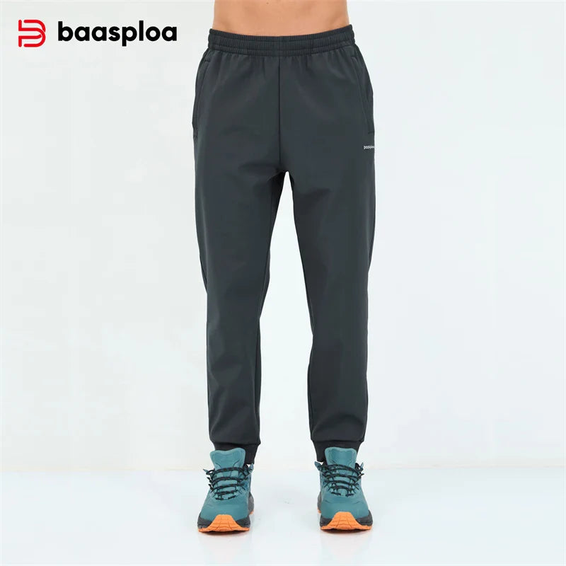 Soft Mens Fleece Jogger Pants with Pockets