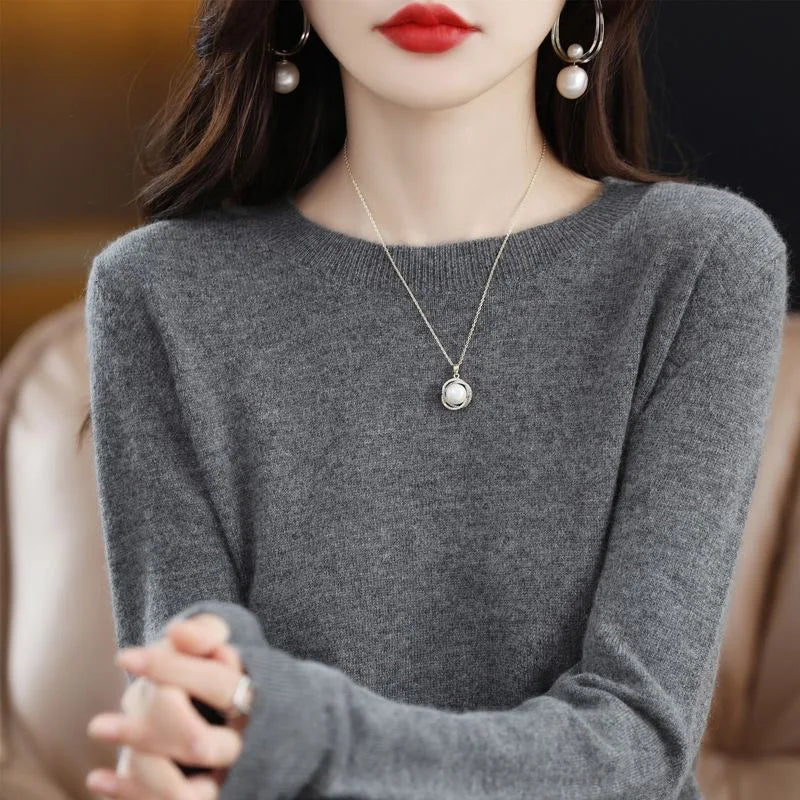 Soft Merino Wool Women's Warm Sweater