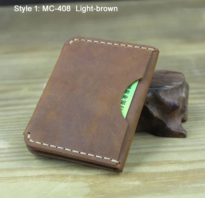 Genuine Leather Card Wallet