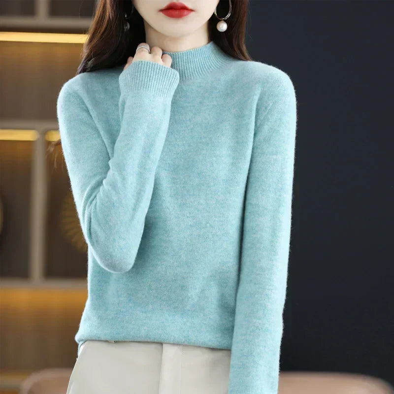 Soft 100% Wool Women's Winter Sweater