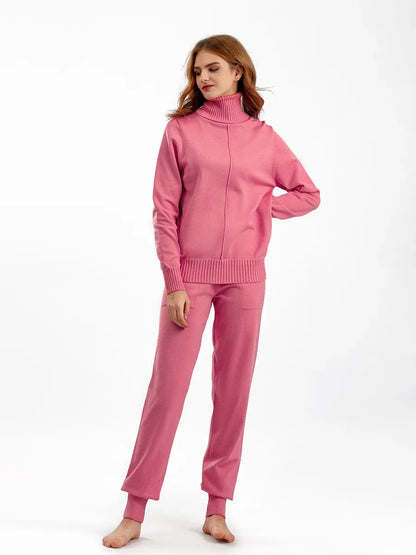 Ladies Cozy 2 Piece Sweater Outfit - VogeLuxe