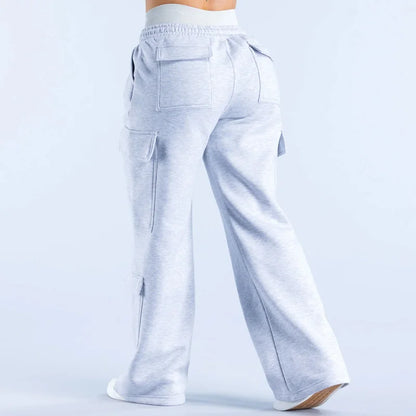 Practical Straight Fit Cargo Work Pants