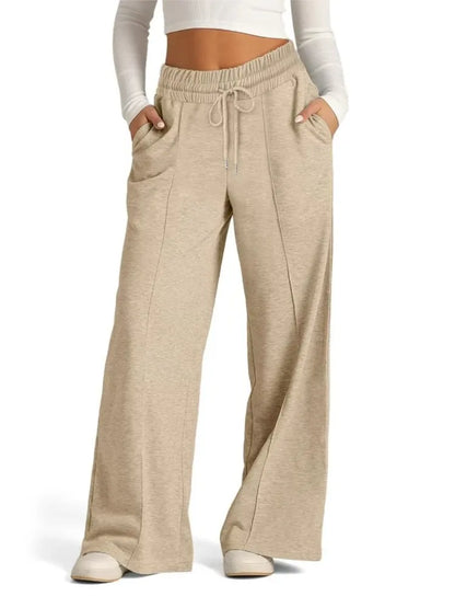 Comfortable Baggy Fit Jogger Pants - VogeLuxe