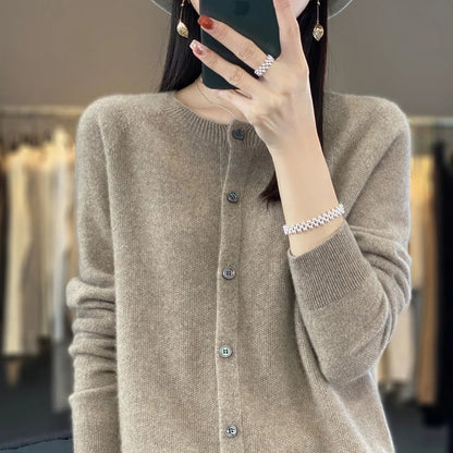 Soft Merino Wool Women's Sweater - BritishElegance