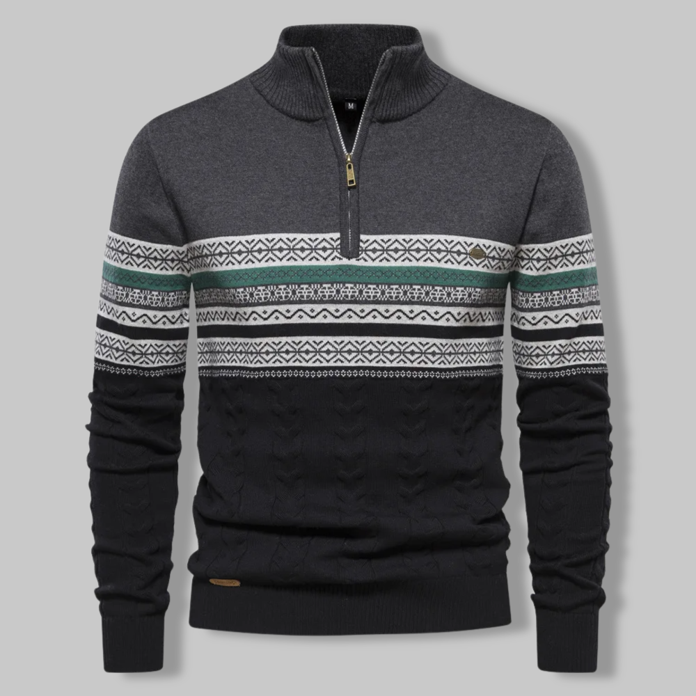 Warm Men's Classic Knit Sweater
