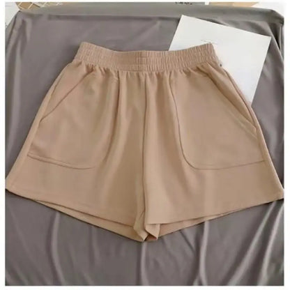 Relaxed Fit High-Waist Summer Shorts