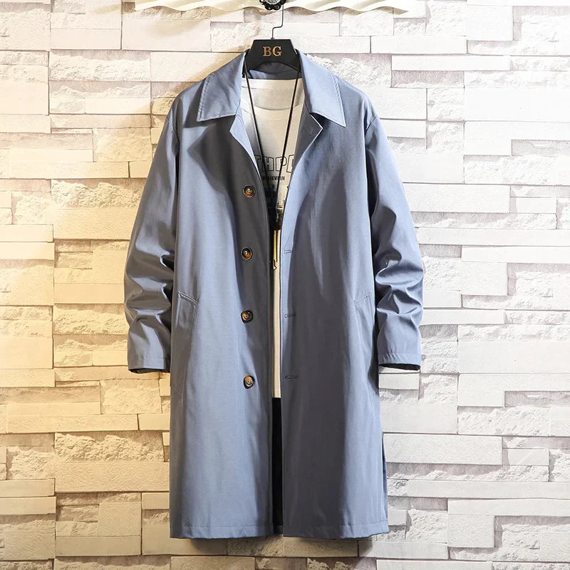 Large Black Waterproof Mens Windbreaker Jacket - VogeLuxe