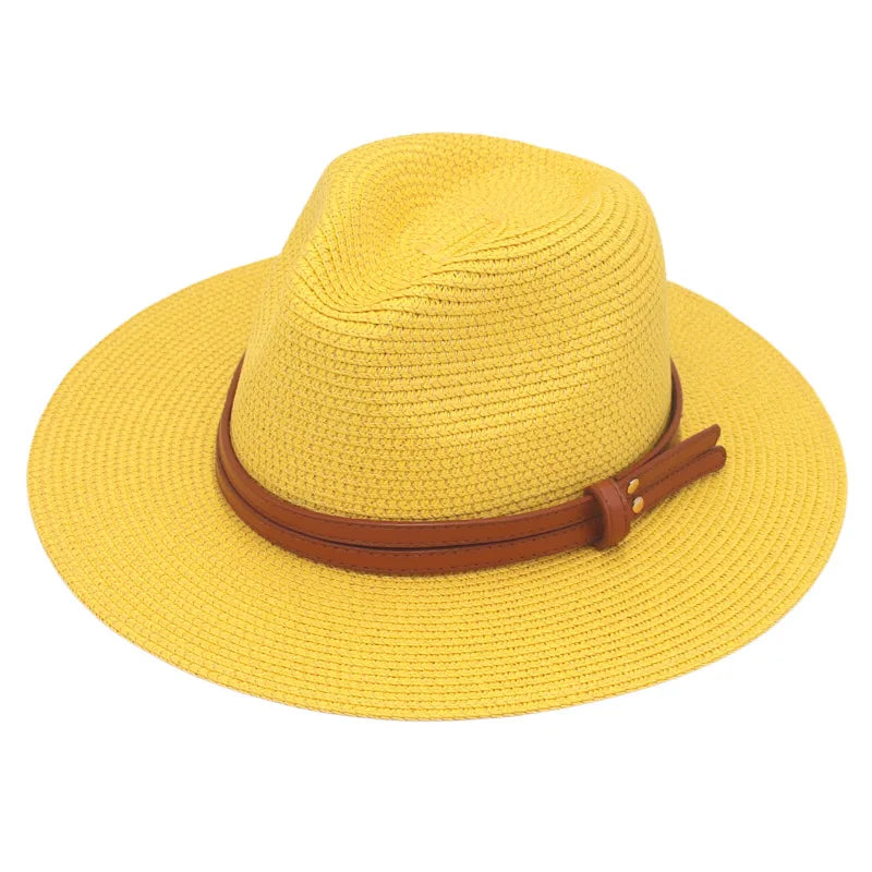 Lightweight Natural Fiber Summer Hat
