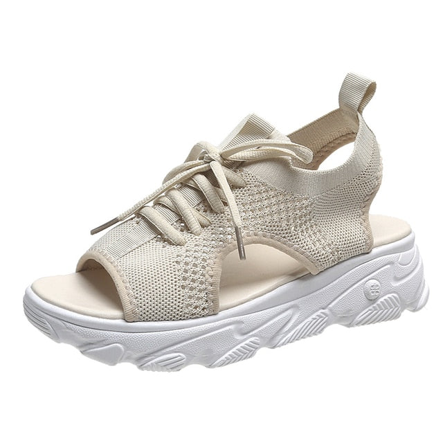 Comfortable Breathable Summer Sandal Sneakers for Women - VogeLuxe
