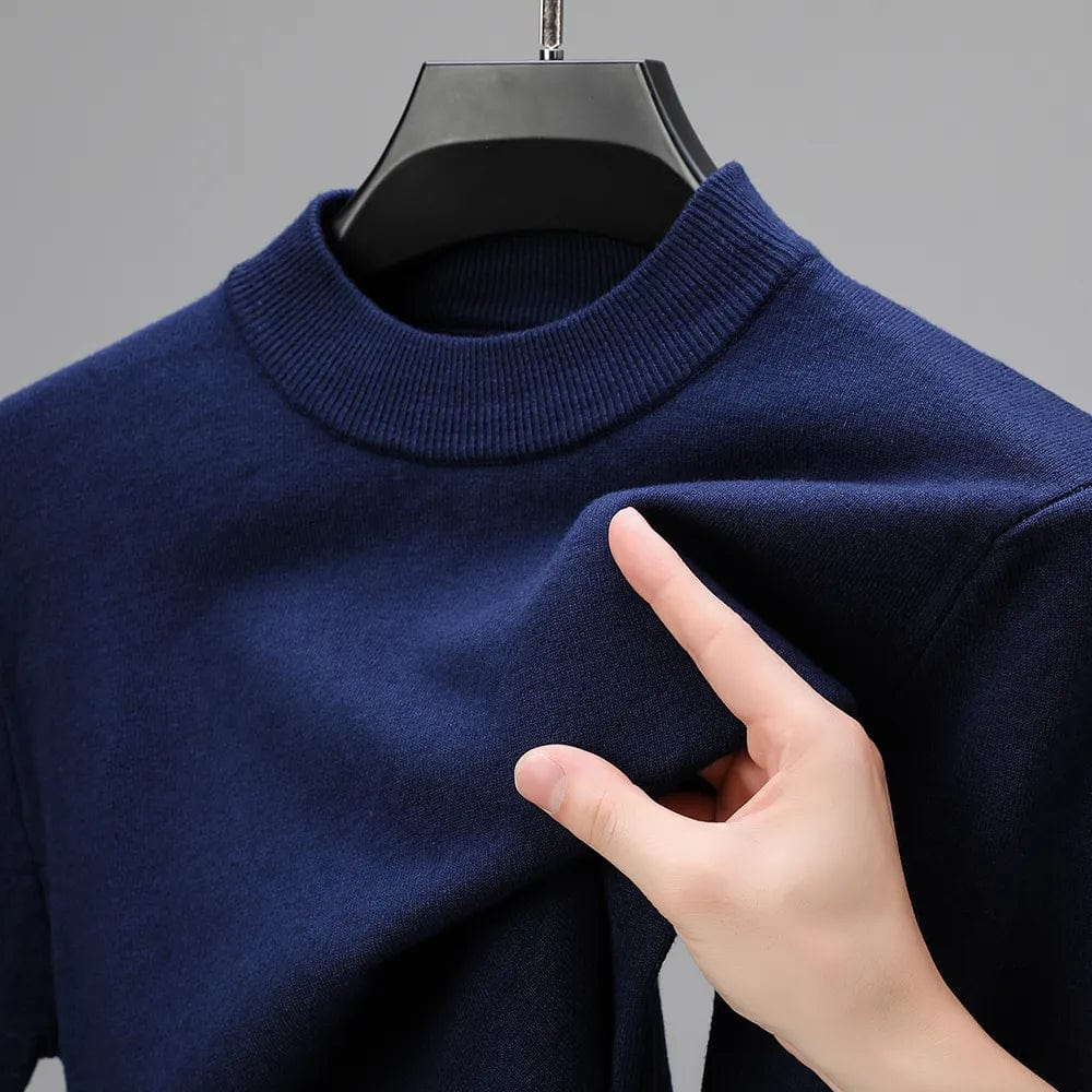 Classic Mens Plain Cashmere Sweater