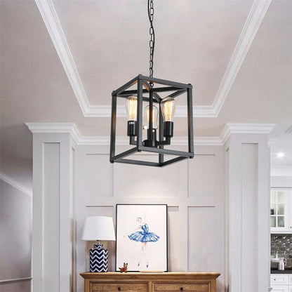 Rustic Farmhouse Dining Room Light Fixture